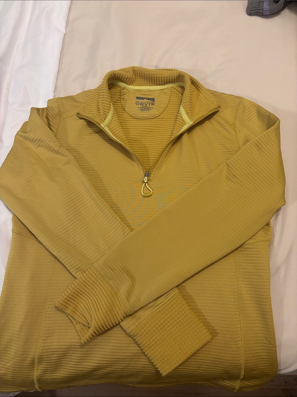 Orvis Horseshoe Hills Firefly Zip Pullover Sweater -